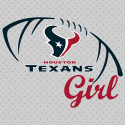 Houston Texans Girl Svg, Nfl svg, Football svg file, Football logo,Nfl fabric, Nfl football