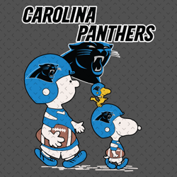 Snoopy The Peanuts Carolina Panthers Svg, Nfl svg, Football svg file, Football logo,Nfl fabric, Nfl football