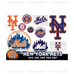 10 FILE New York Mets Svg Bundle