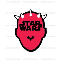 Black Red Star Wars Dracusor Head SVG, Dracusor SVG, Star Wars Movie SVG, Star Wars CRICUT, Star Wars Design, Silhouette