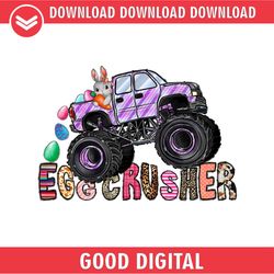 Eggs Crusher Easter Day Bunny Monster Truck PNG