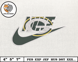 NFL Green Bay Packers, NIKE NFL Embroidery Design, NFL Team Embroidery Design, NIKE Embroidery Design,Embroidery design