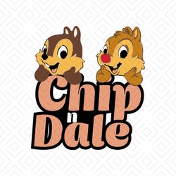 Chip and Dale  Disney Style Outfit svg