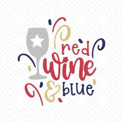RED WINE AND BLUE svg