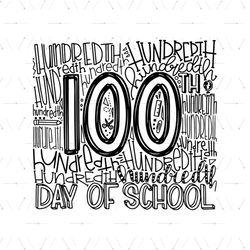 100 Days Of School Svg, 100th Days Svg, Hundredth Svg, Ruler Svg, Pencil Svg, Back To School Svg, Student Svg, Class Svg