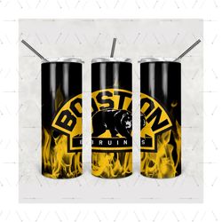 Boston Bruins Tumbler, Boston Bruins Wrap, Boston Bruins Design, Sport Tumbler, NHL Tumbler Wrap, NHL Tumbler