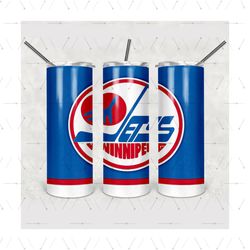 Winnipeg Jets Tumbler, Winnipeg Jets Wrap, Winnipeg Jets Design, Sport Tumbler, NHL Tumbler Wrap, NHL Tumbler