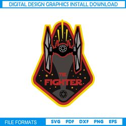 Tie Fighter Pilot Star Wars Insignia Resistance Logo SVG