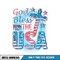 God Bless The USA Retro 4th Of July Day SVG