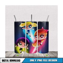 Powerpuff Girls Sublimation Super Girl Sublimation PNG