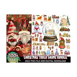100 Designs Christmas Truck Gnome Png Bundle, Christmas Png, Gnome Png, Merry Christmas Png, Xmas Png