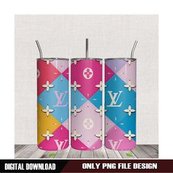 3D Louis Vuitton New Luxury Skinny Tumbler PNG