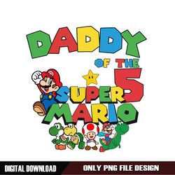 Daddy Of The Super Mario Bros PNG