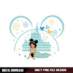 Mickey Castle Disney Princess Jasmine PNG