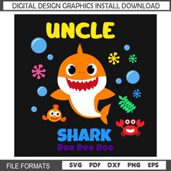 Uncle Baby Shark Doo Doo SVG