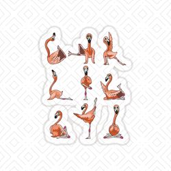 Flamingo Yoga, flamingo lover, flamingo svg, animals, cute flamingo, Do yoga, yoga, yoga gift, yoga clothing,yoga lover,