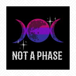 Not A Phase Bisexual Flag Shirt LGBT Bi Gay Pride Moon Gifts Tank Top svg