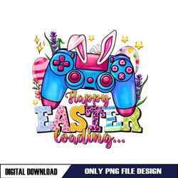 Happy Easter Loading Bunny Ears Gaming PNG