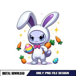Pokemon Easter Bunny Digital PNG File