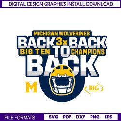 Michigan Wolverines Back To Back SVG Football Champs File,NFL svg,NFL Football,Super Bowl, Super Bowl svg,Super Bowl 202