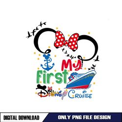 Minnie Mouse First Disney Cruise PNG
