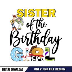 Toy Story Sister Of The Birthday Girl PNG