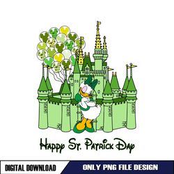 Happy St Patrick Day Leprechaun Daisy Duck Kingdom PNG