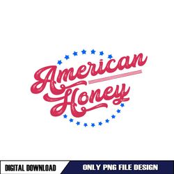 American Honey Star Four Of July Day PNG