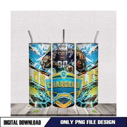 Los Angeles Chargers NFL Tumbler 20oz PNG
