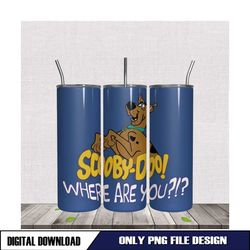 Scooby Doo Where Are You 20oz Tumbler PNG