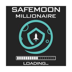 Funny Safemoon Millionaire Crypto Svg, Trending Svg, Safemoon Svg, Safemoon Coin, Crypto Svg, Safemoon Protocol, Money S