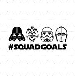 Squad Goals Svg, Politics Svg, Star War Svg, Darth Vader Svg, Chewbacca Svg, C3PO C3P0 Svg, Navidad Players Camisas Svg,