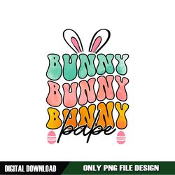 Retro Bunny Babe Happy Easter Day PNG