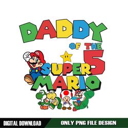 Daddy Of The Super Mario Bros PNG