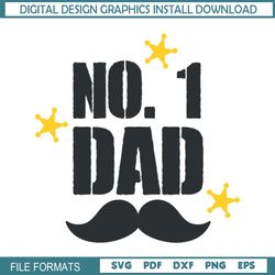 No. 1 Mexican Bearded Dad SVG