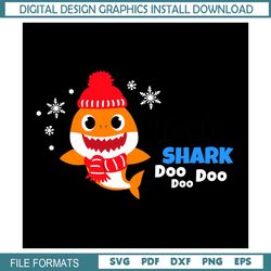 Christmas Day Baby Shark Doo Doo SVG