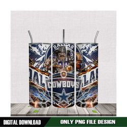 NFL Tumbler Dallas Cowboys Team Design Idea PNG