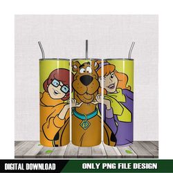 Scooby Doo Daphne Blake Velma Dinkley 20oz Tumbler PNG