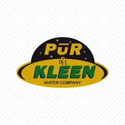 Pur kleen water company svg
