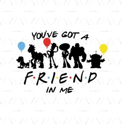Youre Got A Friend In Me Svg, Cartoon Svg, Toy Story Svg, Woody Svg, Buzz Lightyear Svg, Alien Svg, Famous Cartoon Chara