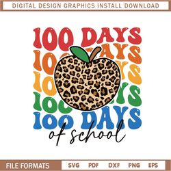 100 Days Of School SVG, 100th Day Of School Celebration Svg, Gift For Student Svg, 100th Day Svg, Teacher School Svg, T