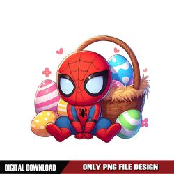 Easter Spiderman Digital Download File