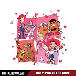 Funny Woody Toy Story Happy Valentines Day PNG