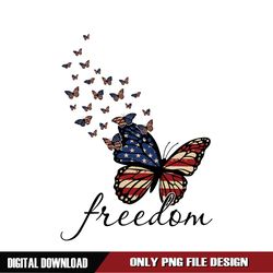 Freedom Butterfly America 4th Of July SVG