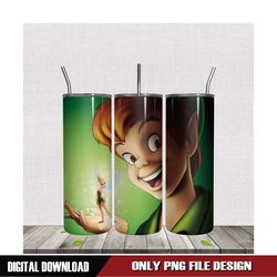 Surprise Peter Pan Hold Shiny Fairytale Tumbler PNG