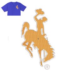 Horse Man Embroidery logo for Jersey ,logo Embroidery, Embroidery design, logo Nike Embroidery