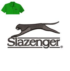 Slazenger Embroidery logo for Polo Shirt,logo Embroidery, Embroidery design, logo Nike Embroidery