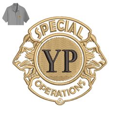 Special Operations Embroidery logo for Polo Shirt,logo Embroidery, Embroidery design, logo Nike Embroidery