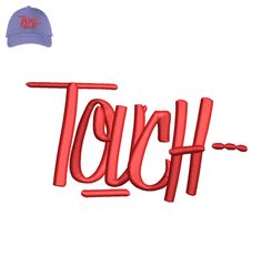 Tquch 3d Puff Embroidery logo for Cap,logo Embroidery, Embroidery design, logo Nike Embroidery