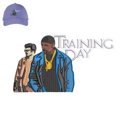 Training Day Embroidery logo for Cap,logo Embroidery, Embroidery design, logo Nike Embroidery